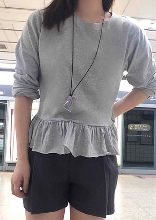 Pure Pintuck Slacks Plain Wide Shorts