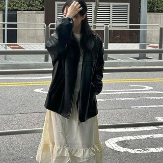 Urban Flare Banding Frill Midi Skirt