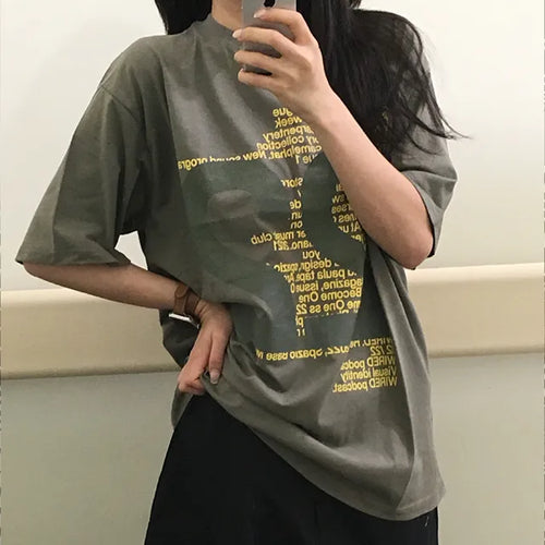 Jael Twelve Lettering Short Sleeve T-shirt