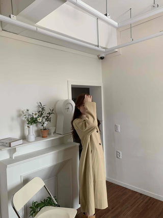 Basic Single Trench Long Coat