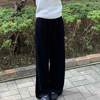 Ribbed Wide Training Strap Long Pants