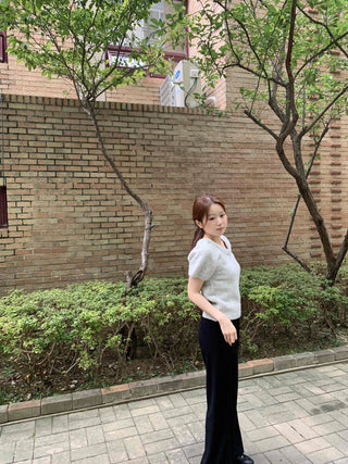 Ribbed Wide Training Strap Long Pants