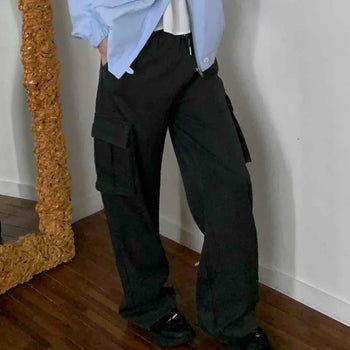 Minimal Two-Way Jogger Pocket Long Pants