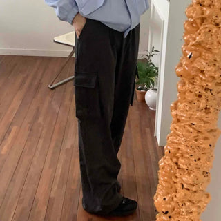 Minimal Two-Way Jogger Pocket Long Pants