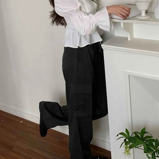 Minimal Two-Way Jogger Pocket Long Pants