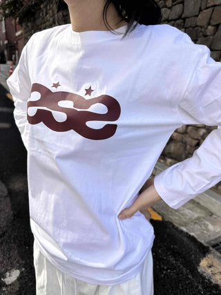 Retro Hip Vintage Lettering Long Sleeve T-shirt