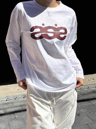 Retro Hip Vintage Lettering Long Sleeve T-shirt