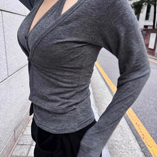 Elegant Layered Spring/Autumn Cardigan