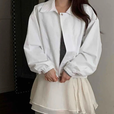 Simple Blouson Windbreaker
