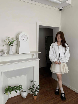 Simple Blouson Windbreaker