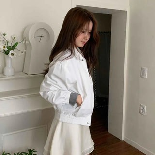 Simple Blouson Windbreaker