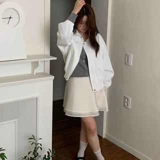 Simple Blouson Windbreaker