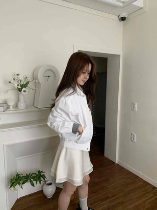 Simple Blouson Windbreaker