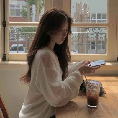 Comfort Linen Plain Knit