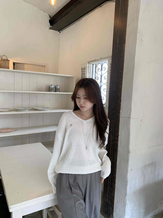 Comfort Linen Plain Knit