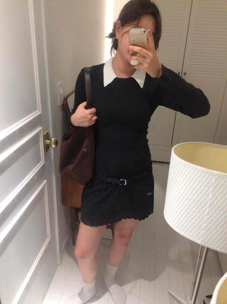 Steady Slim Fit Spring/Autumn Mini Dress