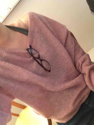 Feminine Wool/Wool Alpaca Knit