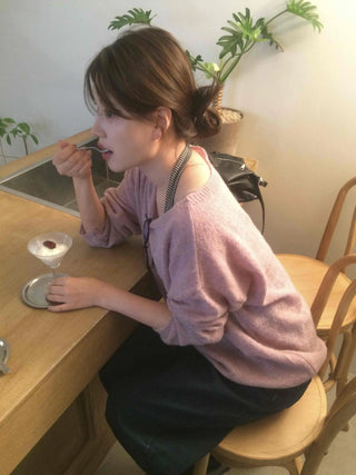 Feminine Wool/Wool Alpaca Knit