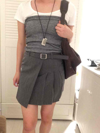 Casual Stretchy Cotton Off-Shoulder Sleeveless