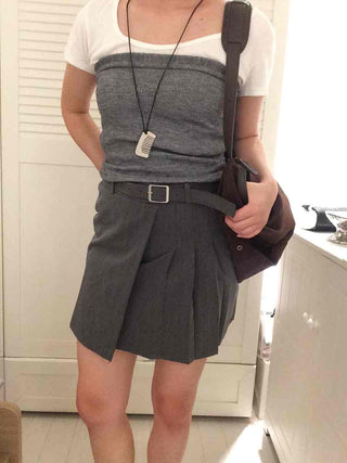 Casual Stretchy Cotton Off-Shoulder Sleeveless