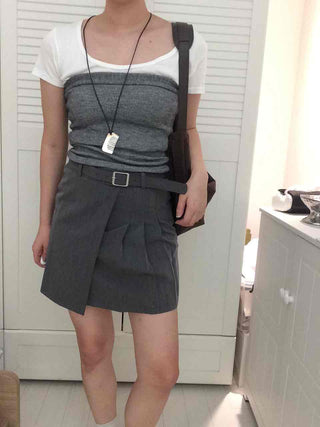 Casual Stretchy Cotton Off-Shoulder Sleeveless