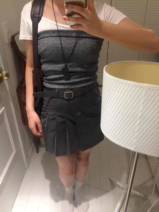 Casual Stretchy Cotton Off-Shoulder Sleeveless