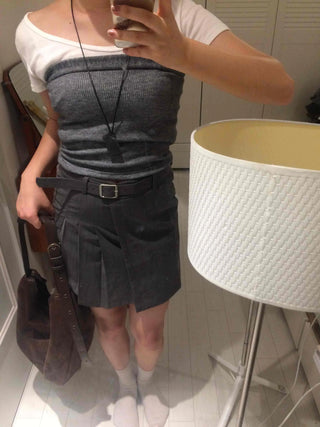 Casual Stretchy Cotton Off-Shoulder Sleeveless