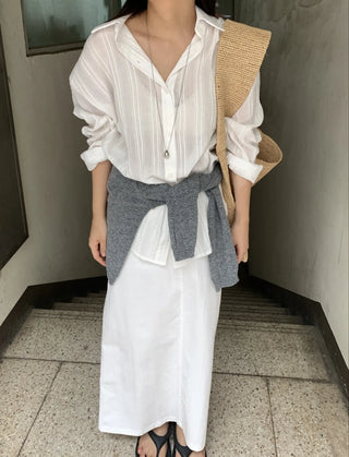 Daily Plain Knit Cardigan