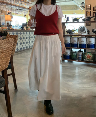 Daily Bustier Plain Wool/Wool Knit