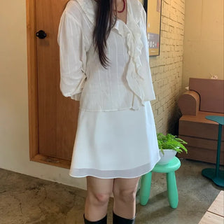 Boho Chic Cotton V-Neck Blouse