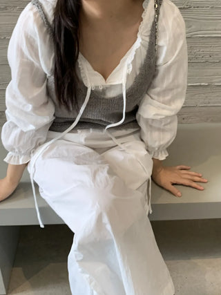Essential Cotton Basic Blouse