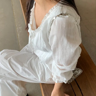 Essential Cotton Basic Blouse