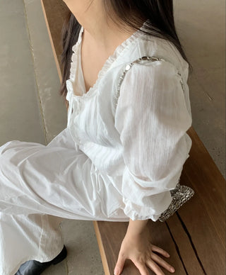 Essential Cotton Basic Blouse