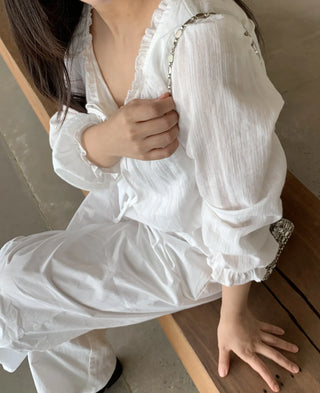 Essential Cotton Basic Blouse