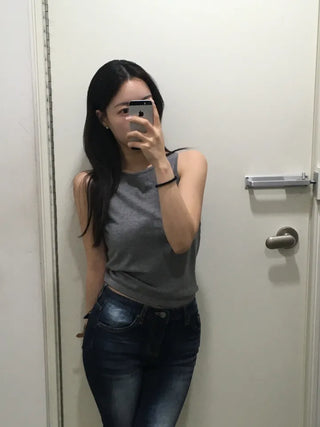 Belsha Low-fit Washed Jeans