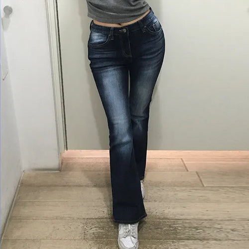 Belsha Low-fit Washed Jeans