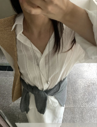 Basic Cotton Plain Long Skirt