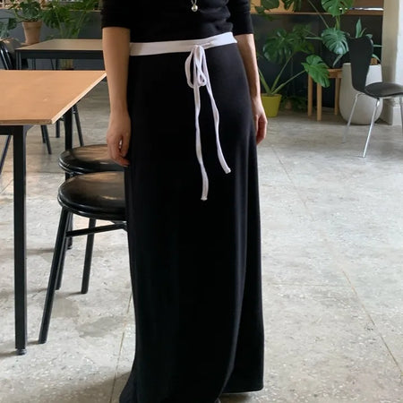 Simple Spring/Autumn Long Skirt