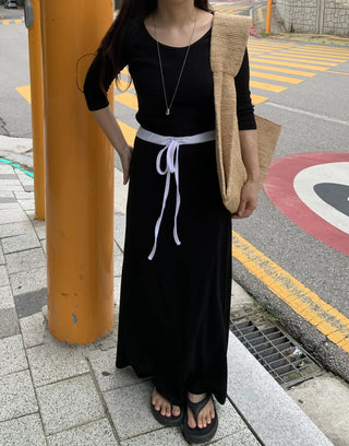 Simple Spring/Autumn Long Skirt