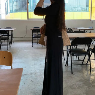 Simple Spring/Autumn Long Skirt