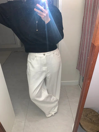 Sollen Modern Cotton Denim Pants