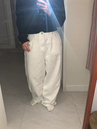 Sollen Modern Cotton Denim Pants