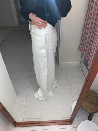 Sollen Modern Cotton Denim Pants