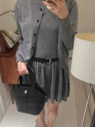 Steady Wool/Mon Sleeveless Knit Two-Piece