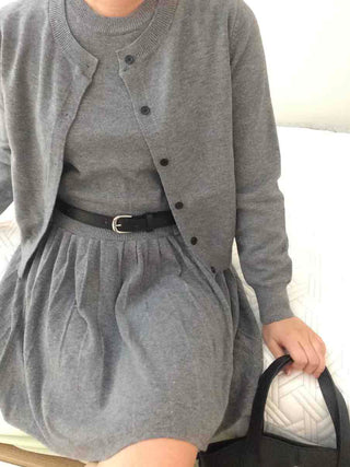 Steady Wool/Mon Sleeveless Knit Two-Piece
