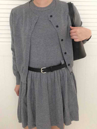 Steady Wool/Mon Sleeveless Knit Two-Piece