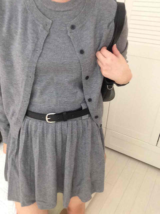 Steady Wool/Mon Sleeveless Knit Two-Piece
