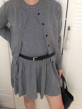 Steady Wool/Mon Sleeveless Knit Two-Piece