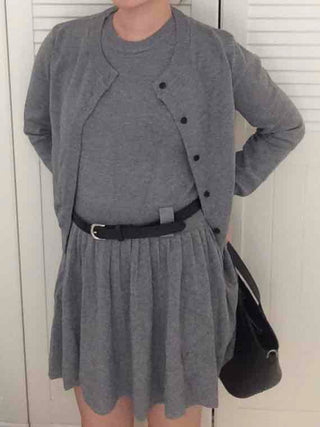 Steady Wool/Mon Sleeveless Knit Two-Piece