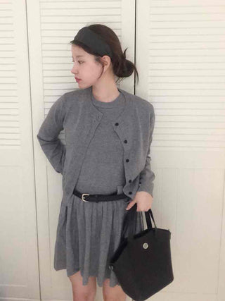 Steady Wool/Mon Sleeveless Knit Two-Piece